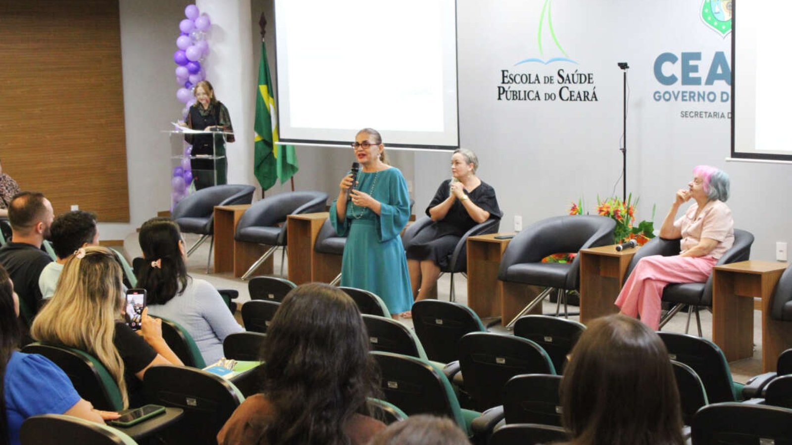 Uma mesa-redonda sobre APS, conduzida por gestoras da ESP-CE e da Sesa, marcou a aula inaugural d...