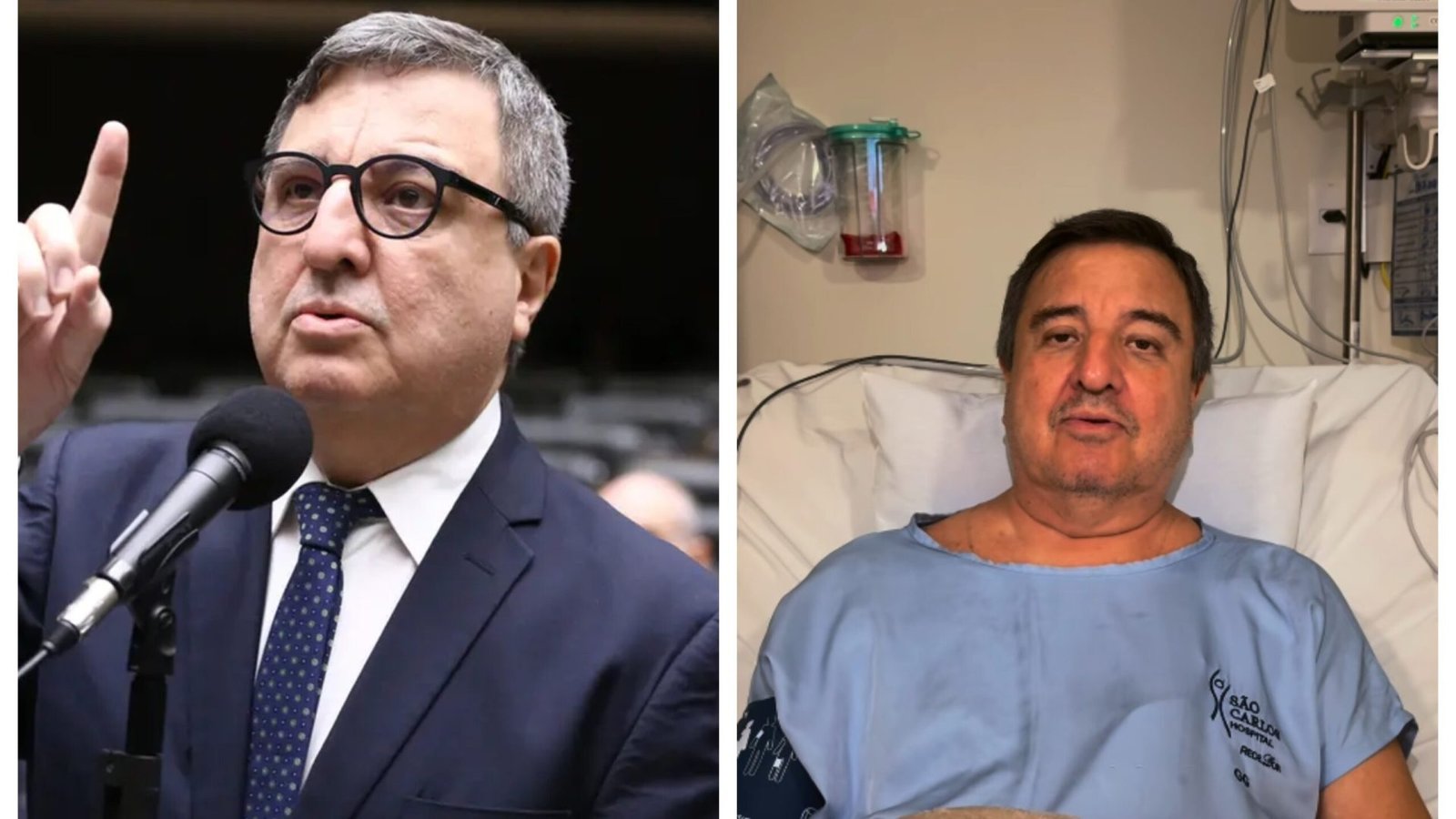 Deputado Danilo Forte se recupera de infarto após procedimento de emergência em Fortaleza