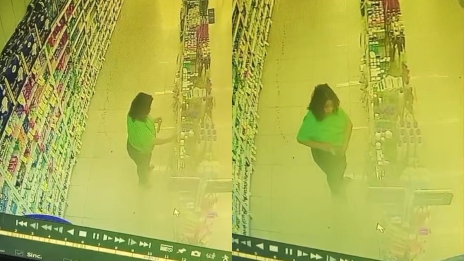 furto após ser flagrada cometendo crime em farmácia no CE. Uma mulher de 56 anos