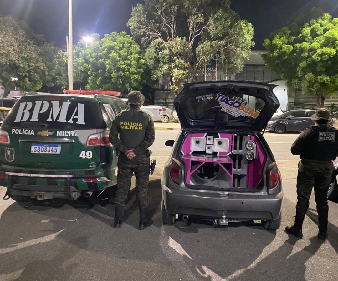Polícia ambiental age contra poluição sonora e apreende equipamento em Juazeiro do Norte