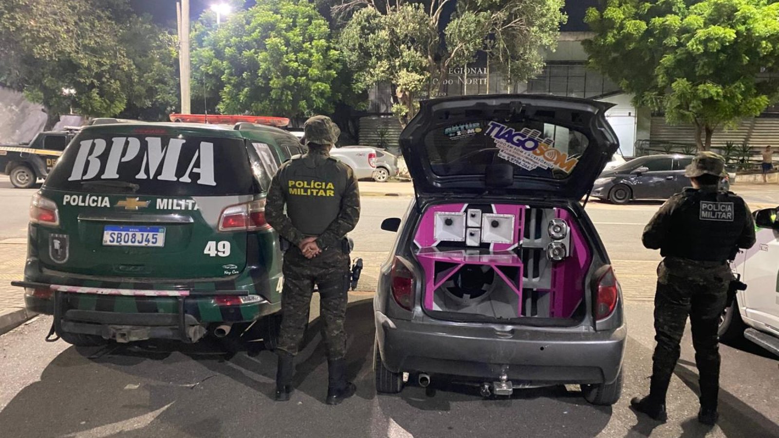 Polícia ambiental age contra poluição sonora e apreende equipamento em Juazeiro do Norte