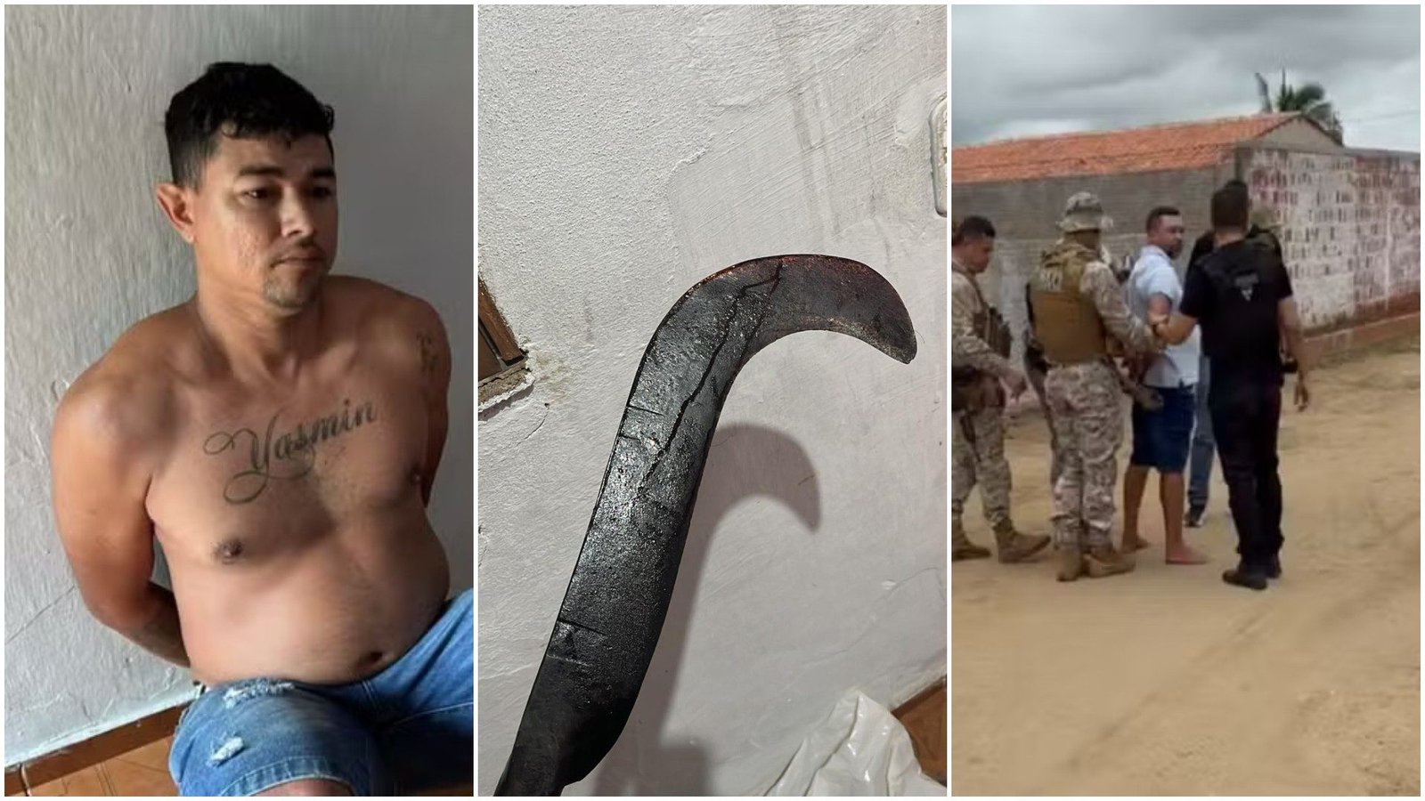 socorro. Chegando ao endereço, encontraram a mulher caída no chão, com vários fe