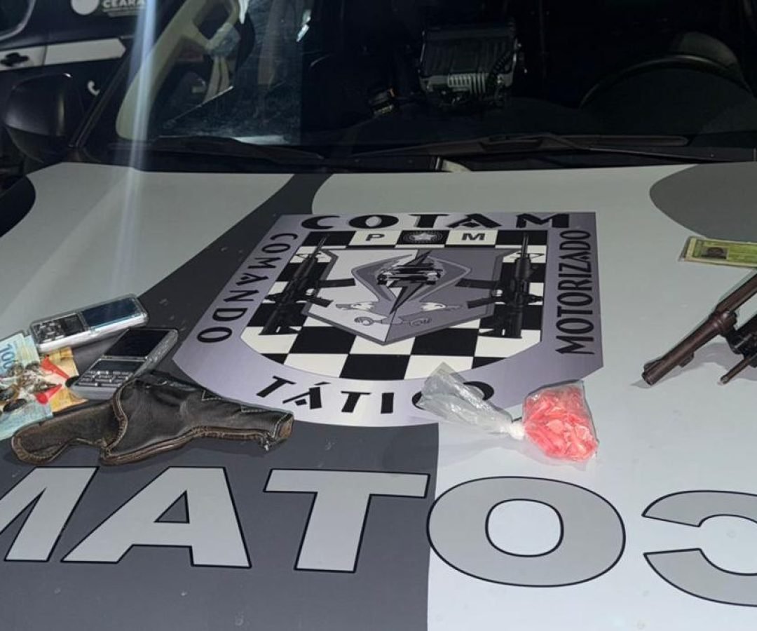 Ação do Cotam resulta em prisão por porte ilegal de arma na Granja Portugal