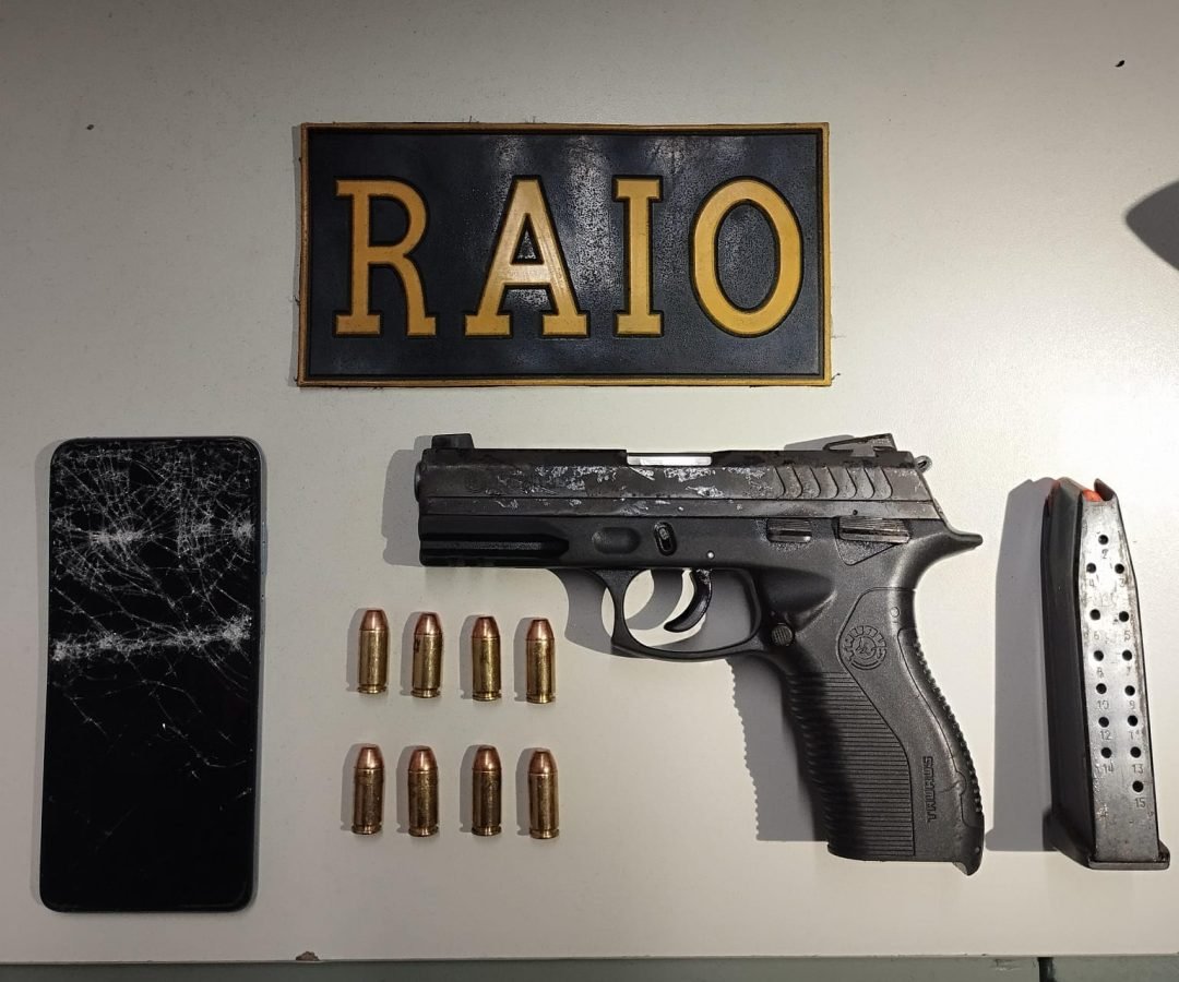Ação do Raio resulta em prisão por porte de arma de fogo em Sobral