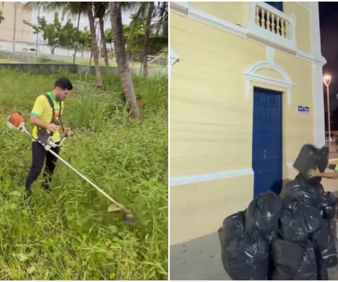 despejar lixo no Paço Municipal A Justiça do Ceará proibiu o deputado federal An