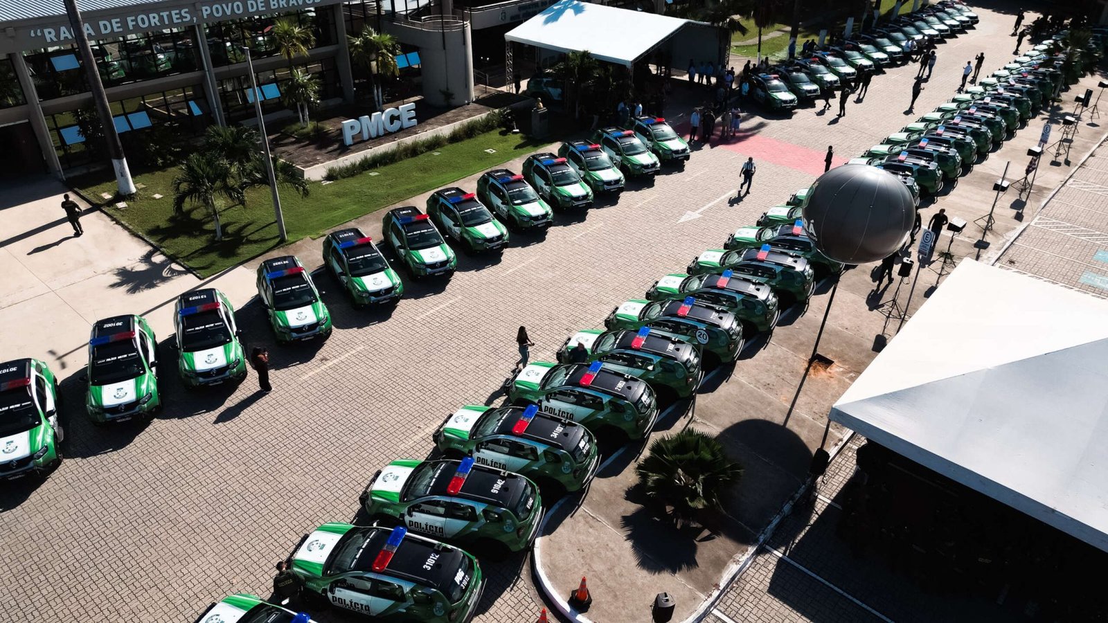 Ceará reforça segurança com mil viaturas para a PMCE e amplia frota em todos os municípios