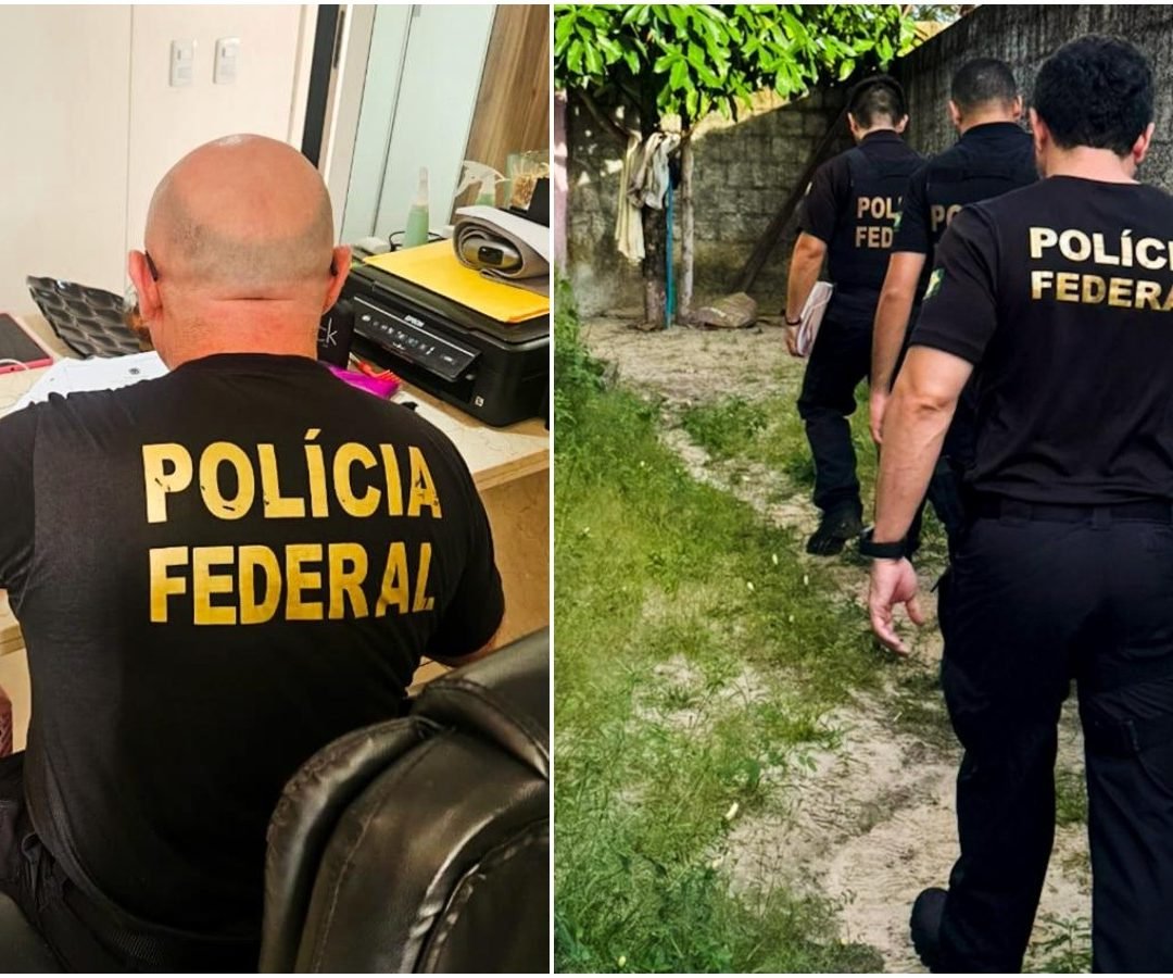 Operação Papel em Branco cumpre mandados no Ceará em apuração de fraudes em contratações públicas Polícia Federal/Divulgação