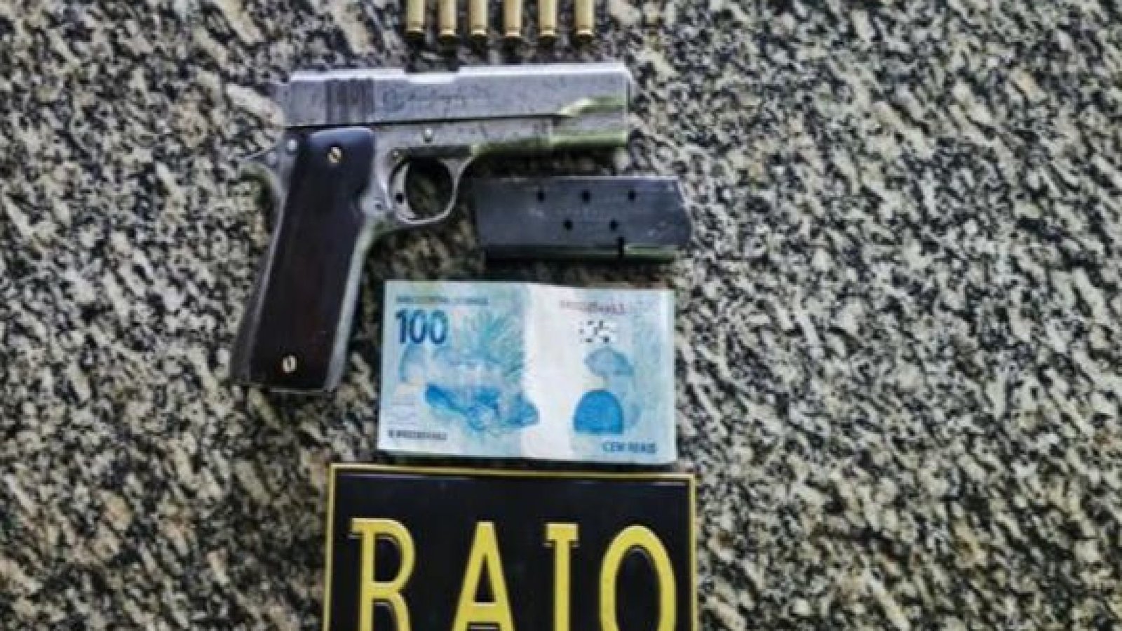 Ação do Raio resulta em prisão por porte ilegal de arma de fogo em Ipu
