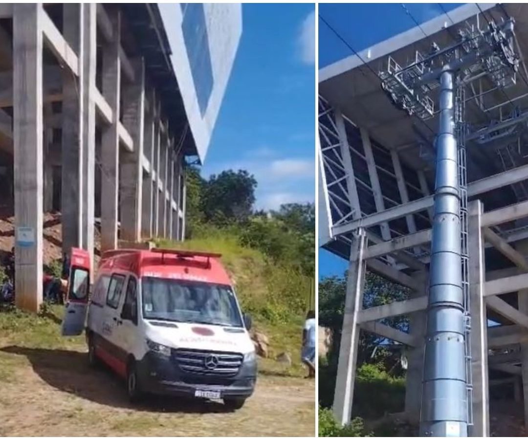volta das 9h na Estação Superior Beata Maria de Araújo. O teleférico liga a Praç