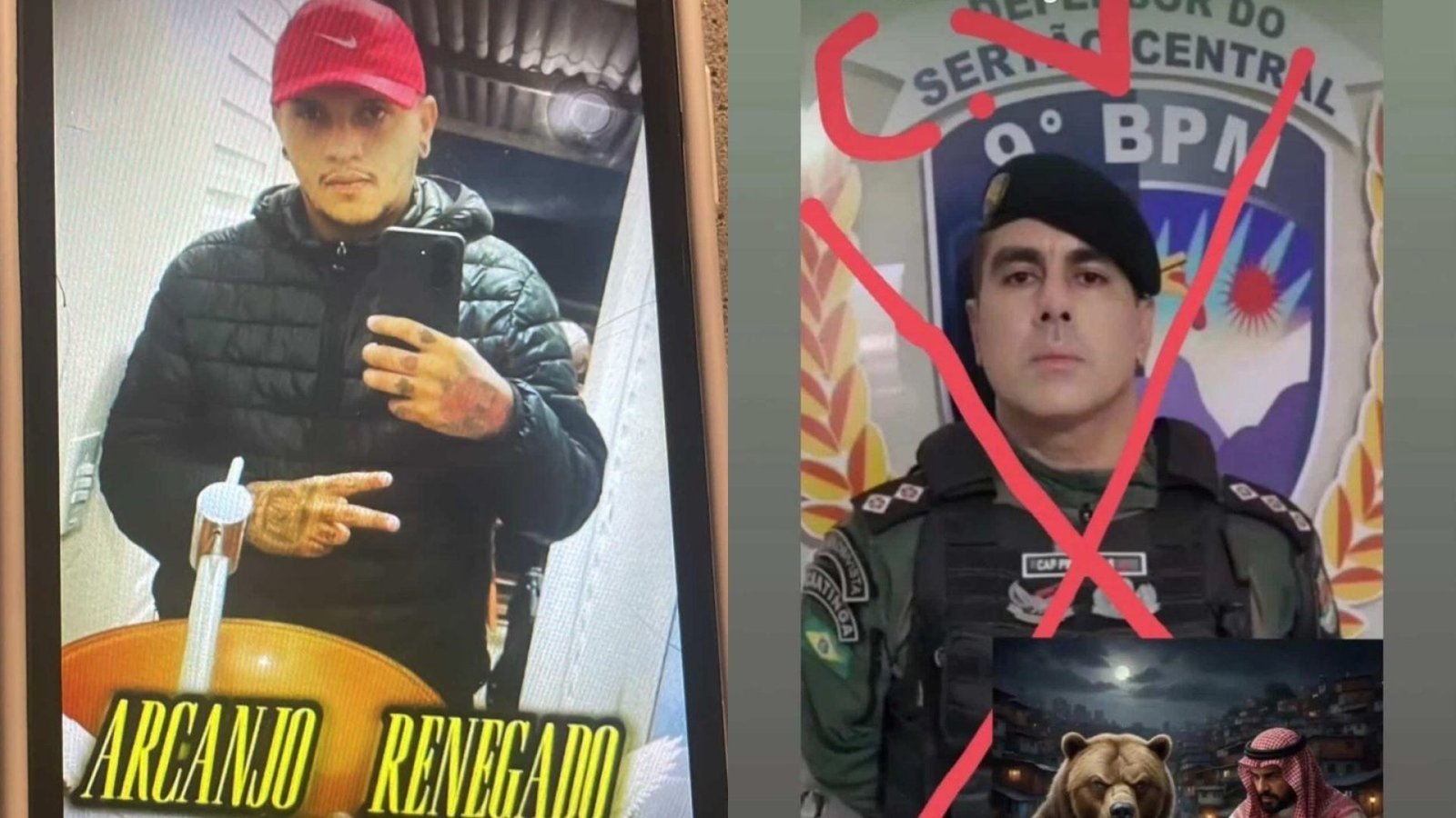 sua atuação em diversos crimes na região, como homicídios, latrocínios, torturas