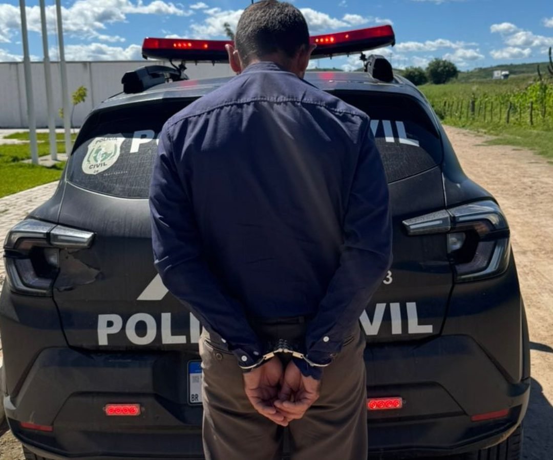 estupro de enteados é preso no interior do Ceará Um homem de 37 anos, condenado