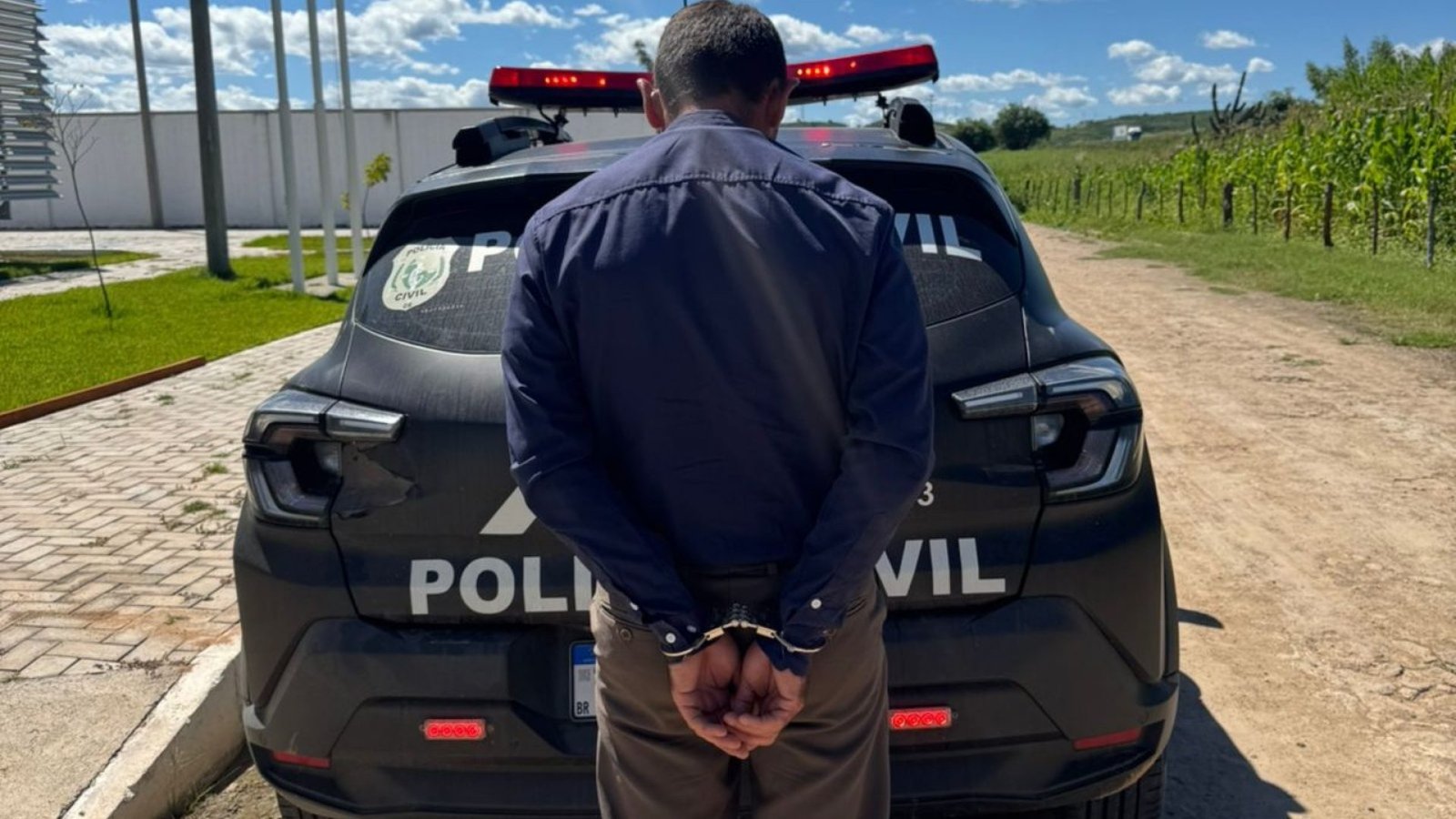 estupro de enteados é preso no interior do Ceará Um homem de 37 anos, condenado