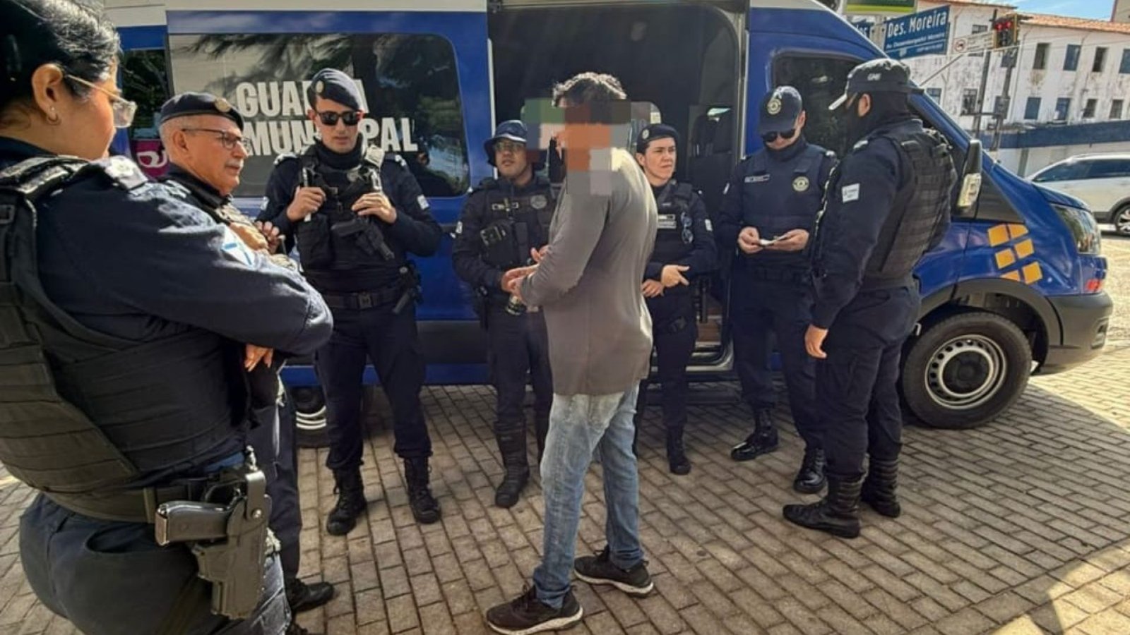 tunação sexual em Fortaleza. Guarda Municipal de Fortaleza Um homem foi preso po