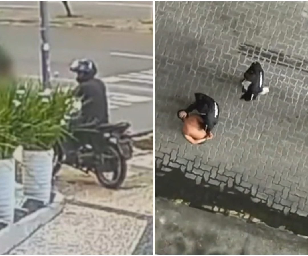 que assaltou aliança de várias mulheres em Fortaleza TV Verdes Mares/Reprodução