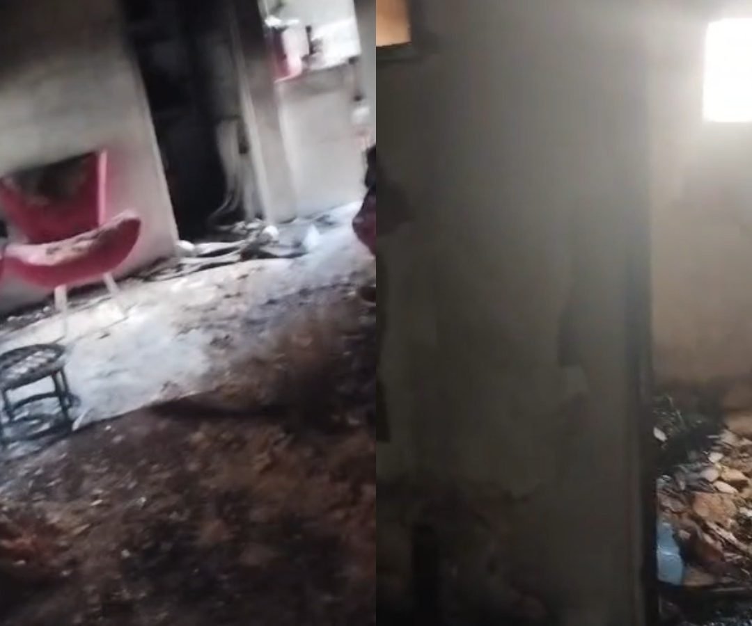 suspeita de tentativa de feminicídio, incêndio e tortura contra a companheira. O