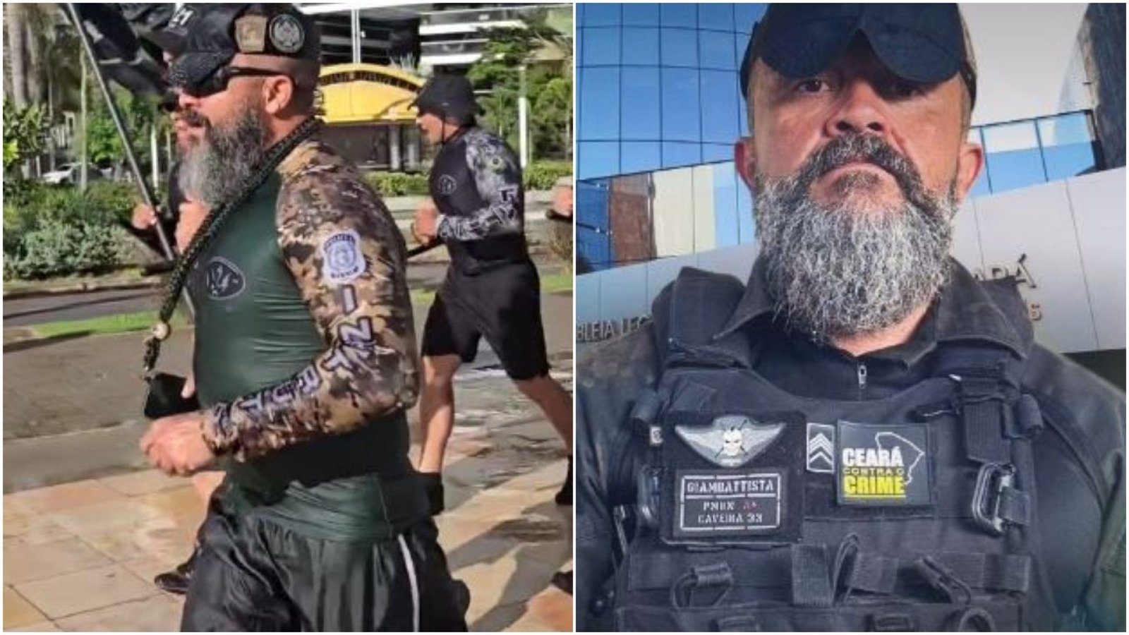 ação potiguar, Giambattista estava atualmente à disposição da Secretaria da Admi