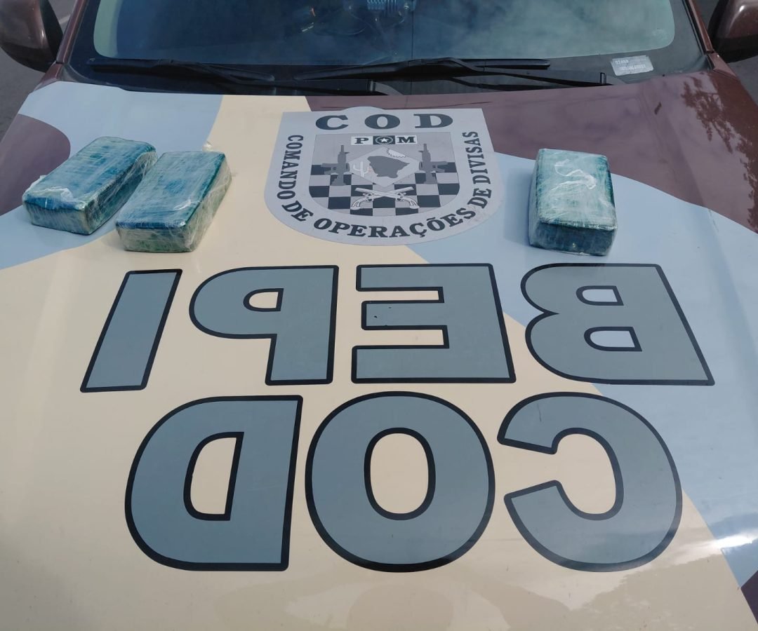 Polícia Militar apreende mais de 3 kg de crack em barreira policial em Juazeiro do Norte