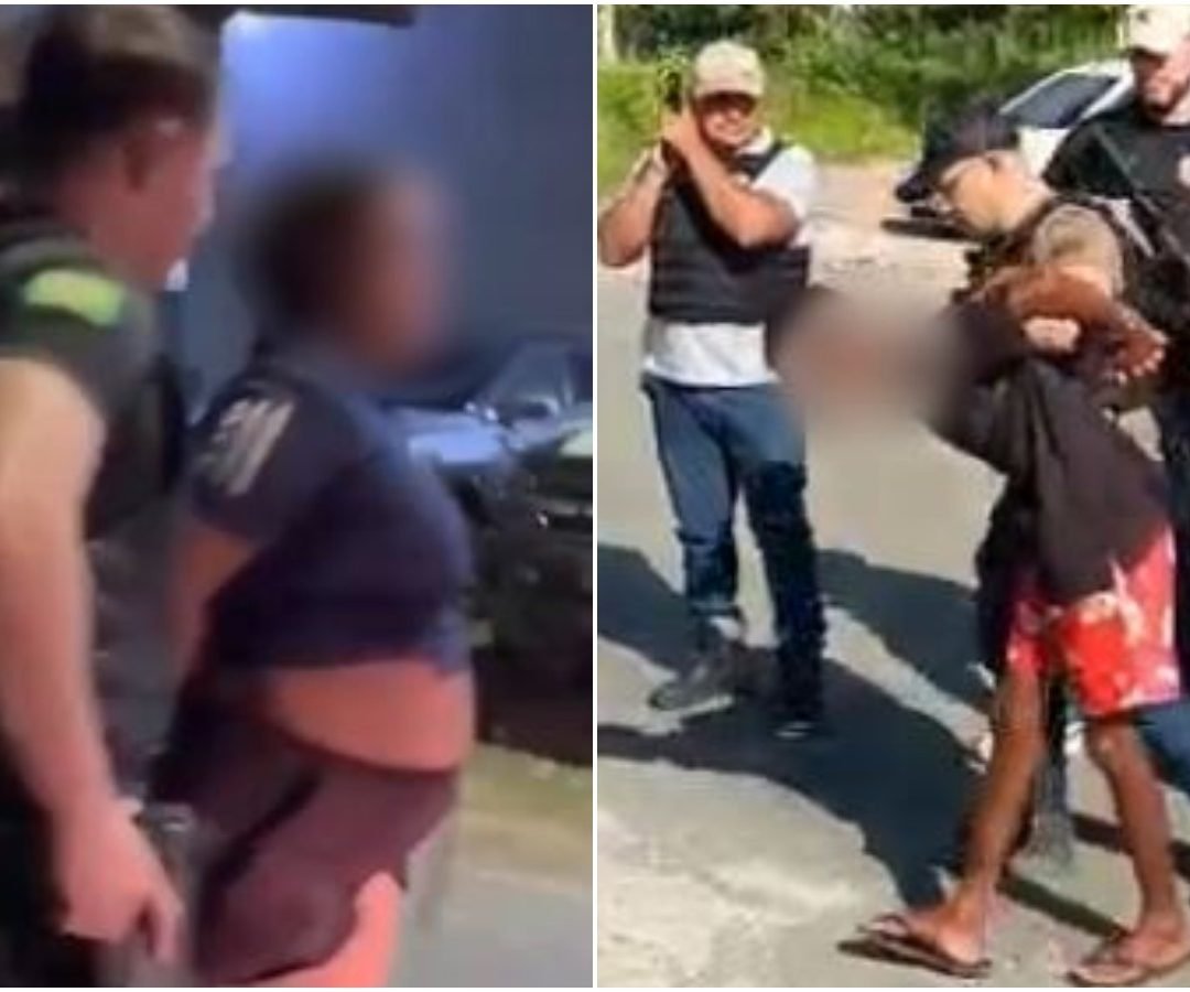 matar idoso e esconder corpo em matagal em Caucaia Um casal foi preso pela políc