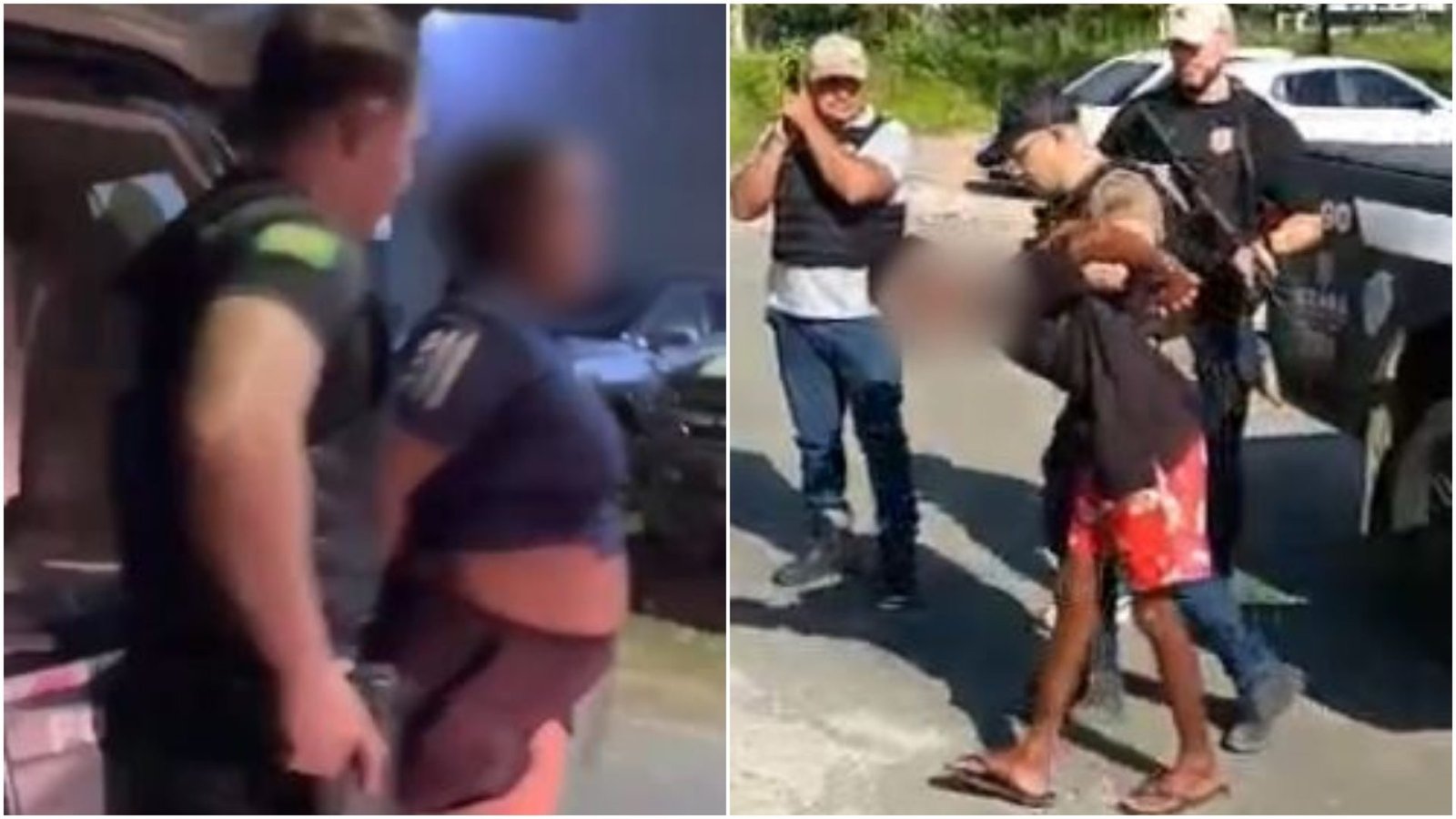 matar idoso e esconder corpo em matagal em Caucaia Um casal foi preso pela políc