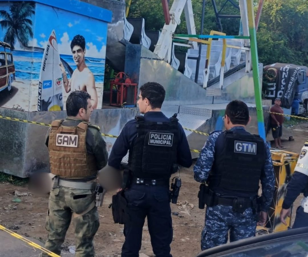matar colega de trabalho em parque de diversão em Juazeiro do Norte Um homem que
