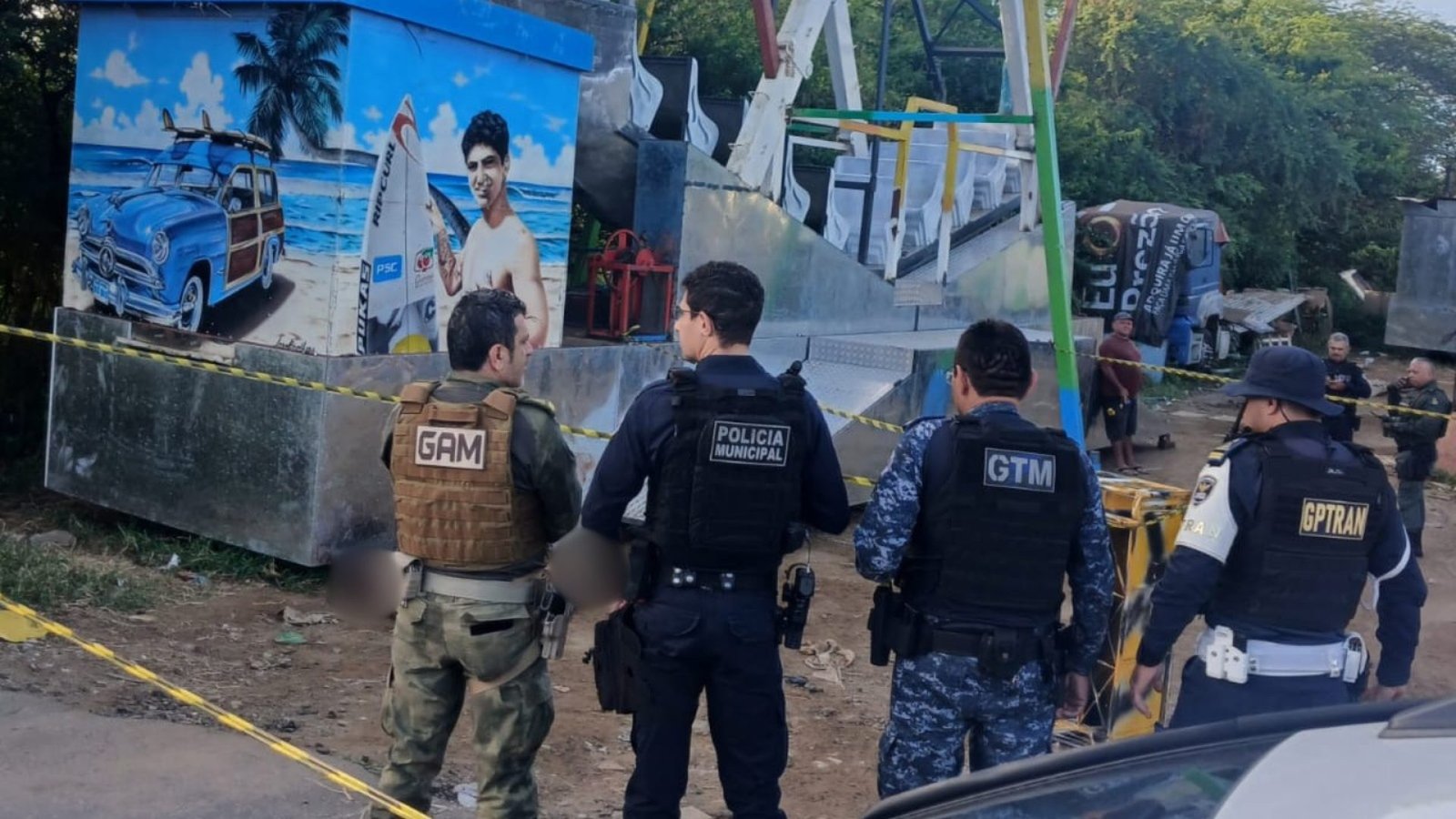 matar colega de trabalho em parque de diversão em Juazeiro do Norte Um homem que