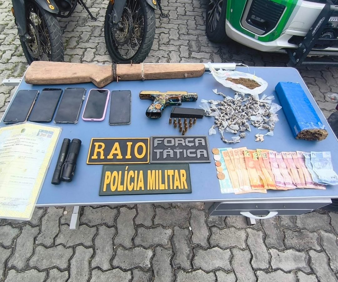 Apreensão de arma e drogas em Ipu reflete estratégia de combate ao crime no Ceará