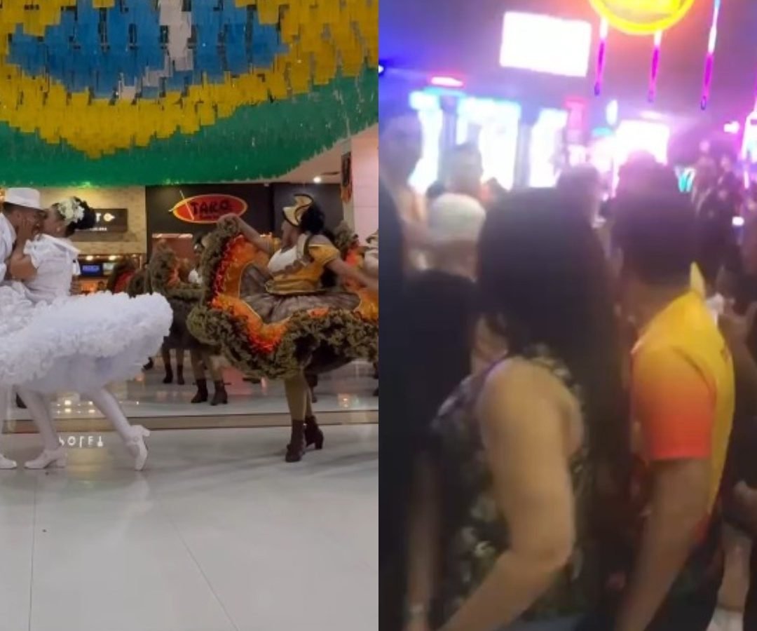 casal de idosos Uma quadrilha junina denunciou que os integrantes foram vítimas