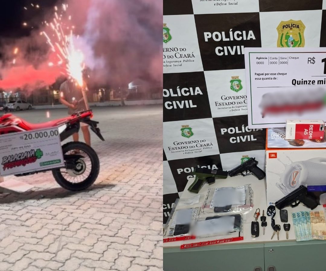 suspeita de promover rifas ilegais via redes sociais para lavagem de dinheiro, e