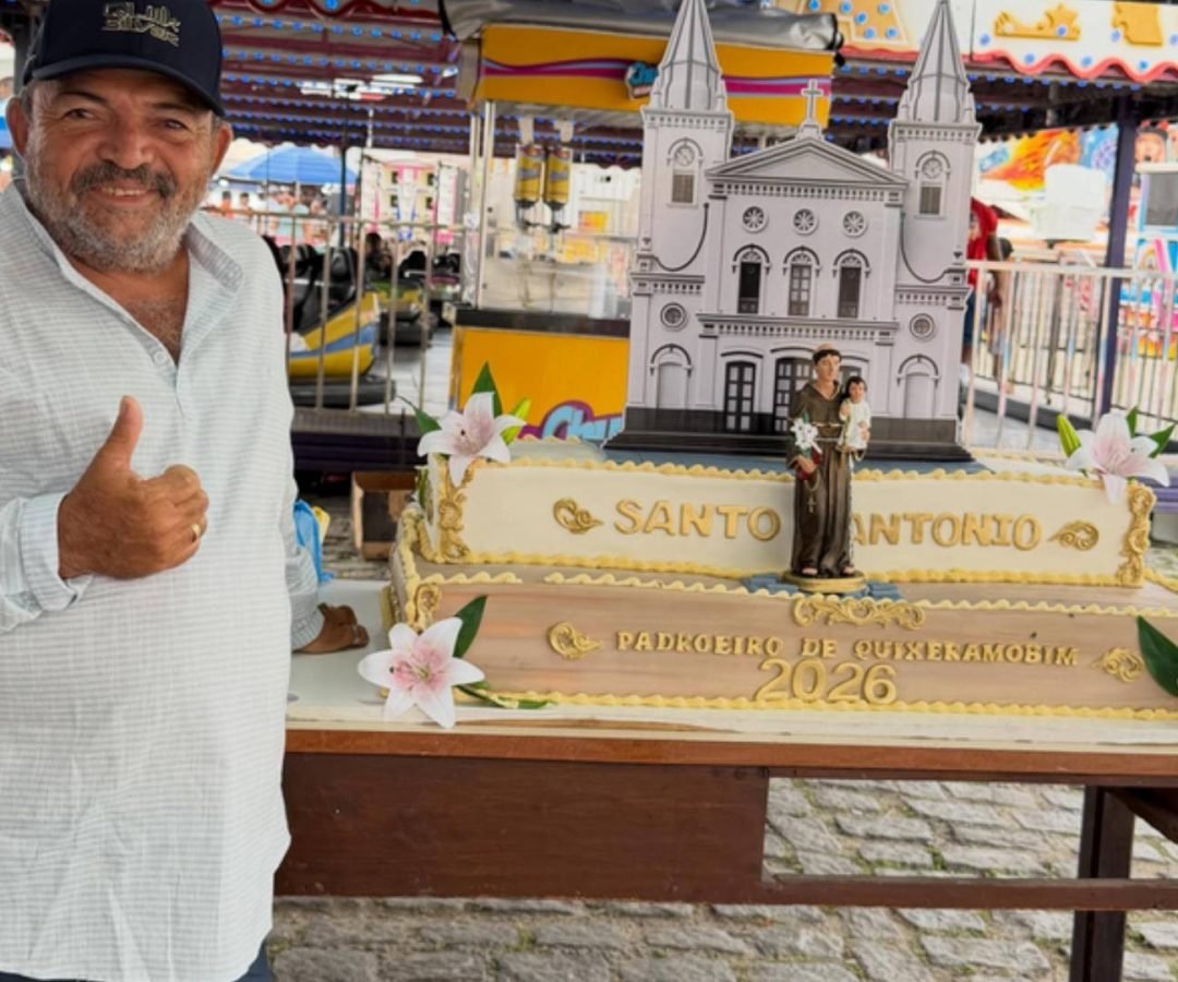 R$ 50,5 mil em Quixeramobim (CE) Um bolo em homenagem a Santo Antônio foi arrema