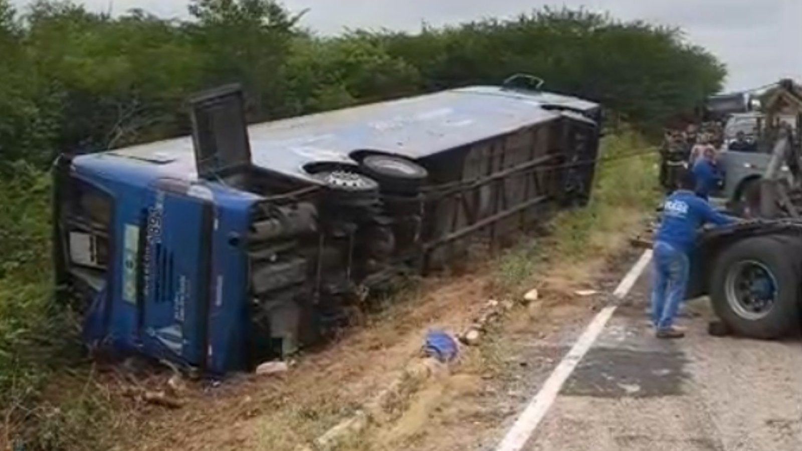 tagem. Uma perícia vai avaliar se houve falha do motorista ou problema mecânico