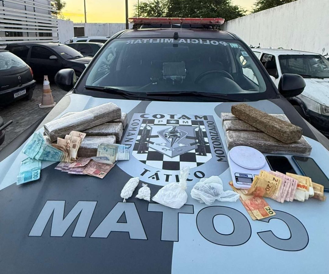 Ação policial no Genibau resulta em apreensão de drogas e prisão de suspeito