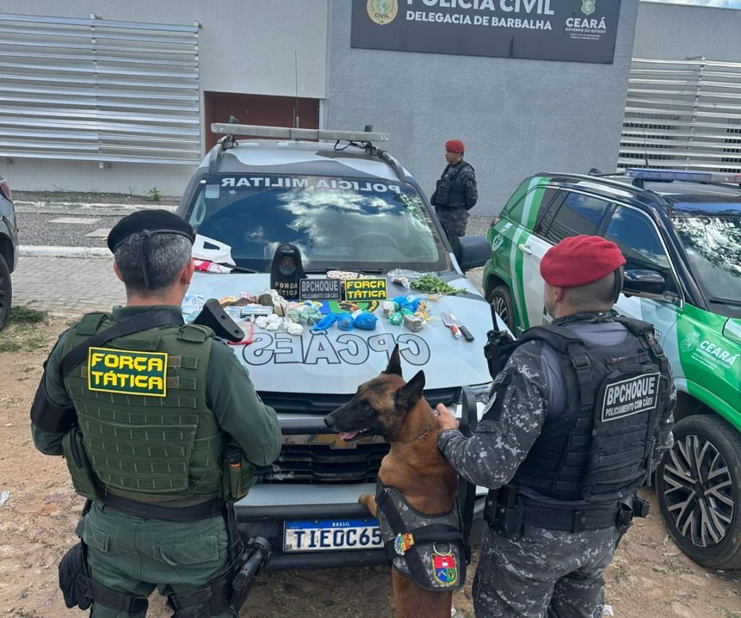 Operação policial em Barbalha resulta na prisão de mulher por tráfico de drogas