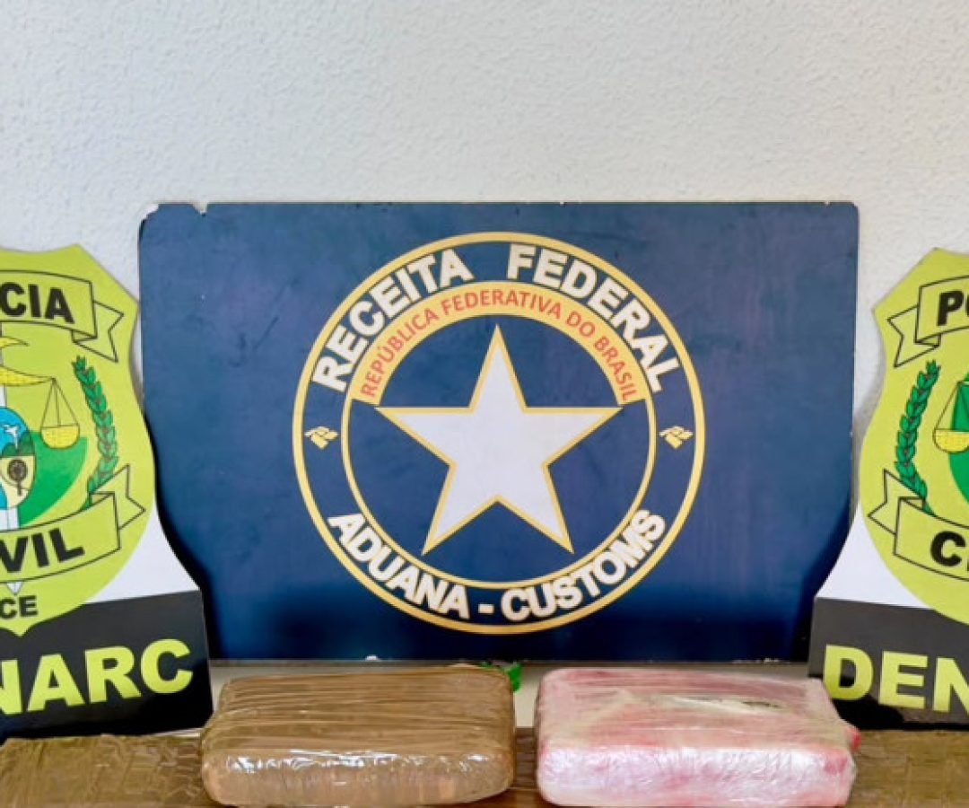 meio da Delegacia de Narcóticos (Denarc), e por equipes da Receita Federal, por