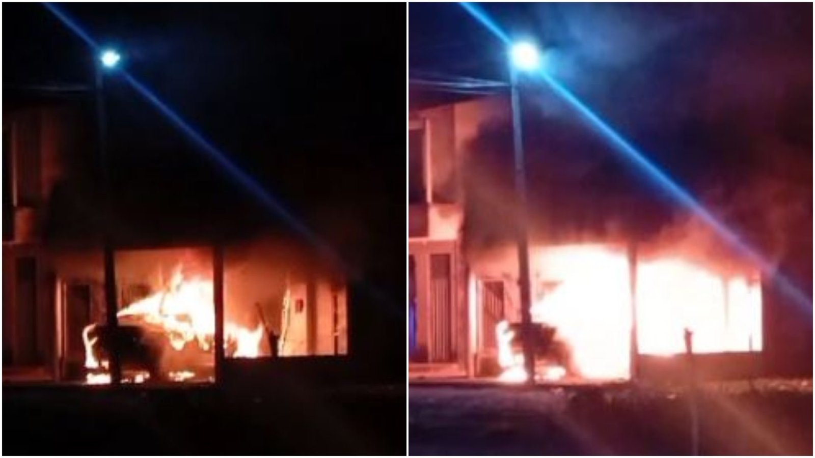 matar universitária é incendiada e atingida por tiros A casa do homem preso pelo