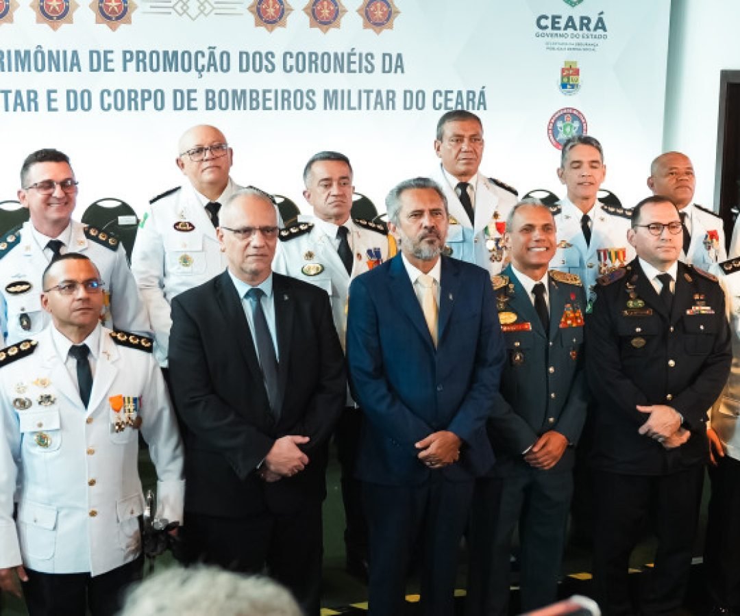 Ceará promove 15 oficiais ao posto de coronel para fortalecer comando da segurança