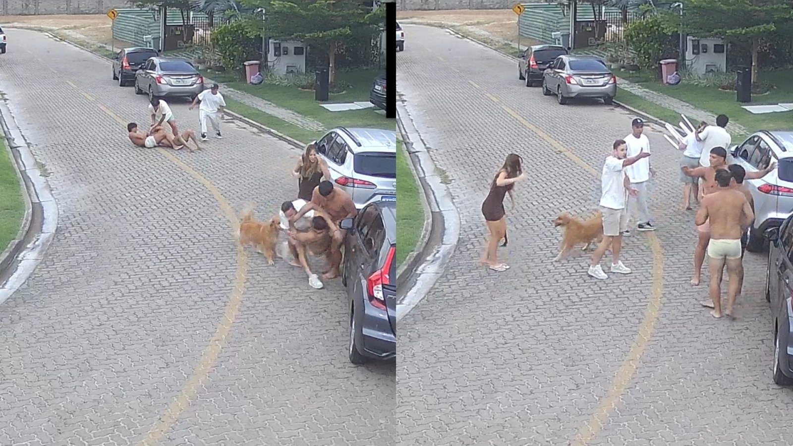 injúria racial e lesão corporal grave. A briga generalizada aconteceu no dia 1º
