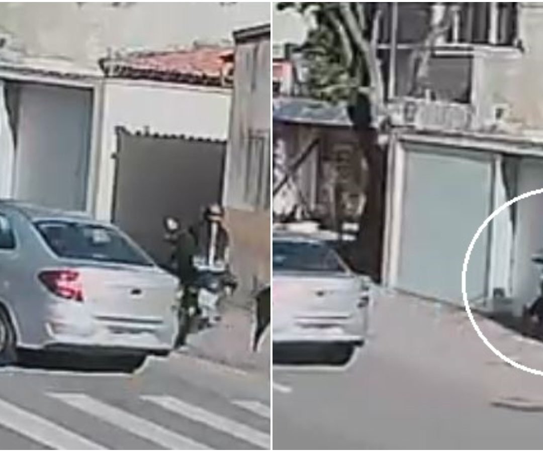 tão e morre após ser fechado por carro em Fortaleza Um motociclista morreu após