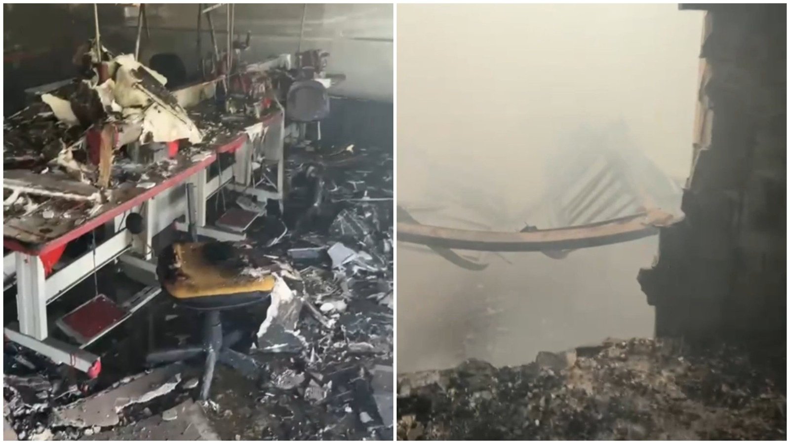 Reprodução Bombeiros atuam para controlar incêndio que atinge shopping e lojas em Fortaleza TV Verdes Mares/Reprodução