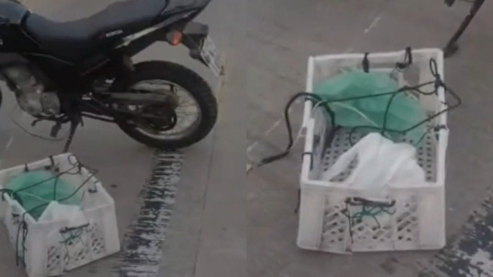 Acidente grave em Fortaleza: motociclista se enrosca em fios e fica em UTI