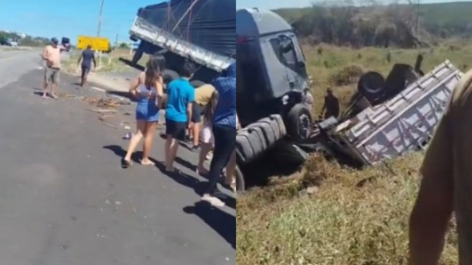 Acidente entre caminhões na Br-116 deixa um motorista morto no Ceará