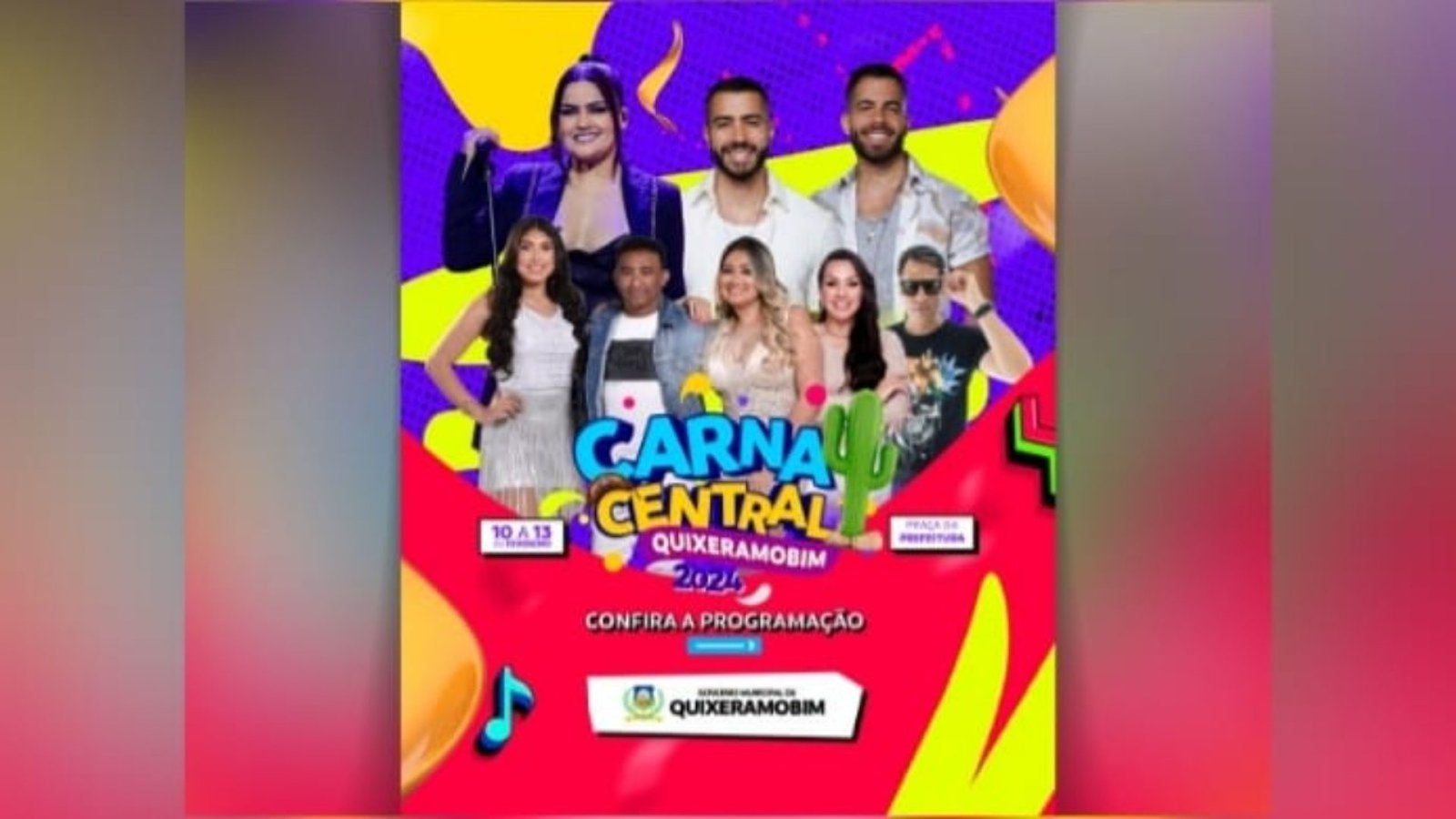 Ministério Público do Ceará aciona Justiça contra prefeitura por gastos com carnaval em meio à seca e crise