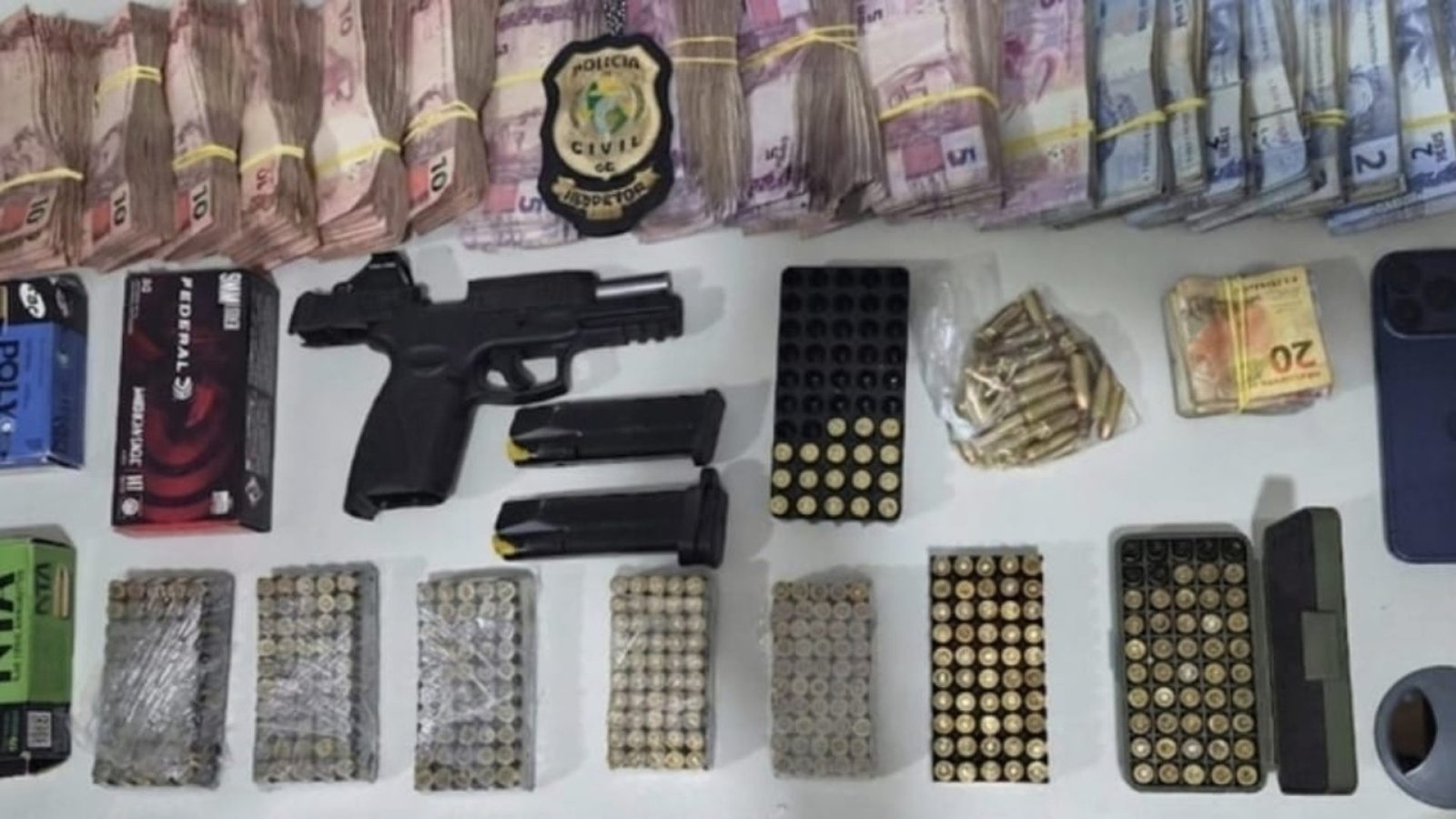 Suspeito de extorsão e agiotagem é preso em operação policial em Caucaia